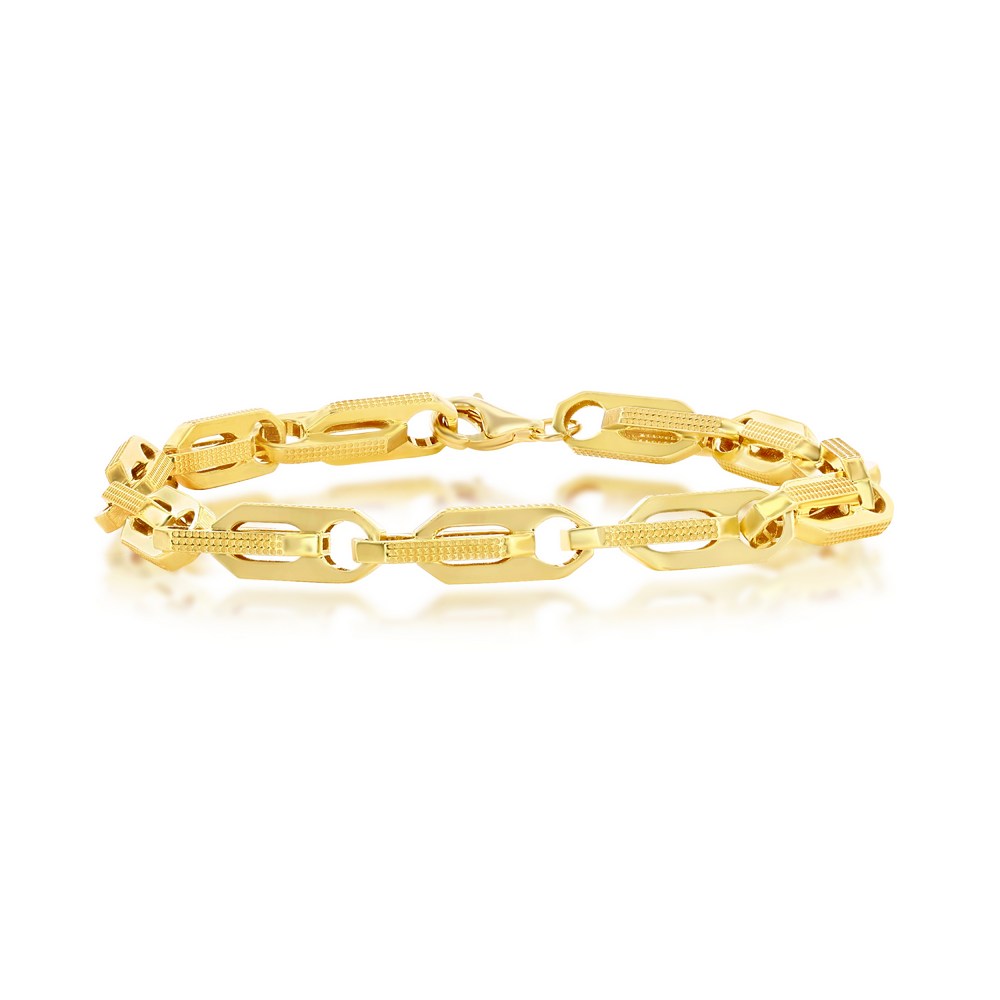 Classic Chain Bracelet In 14k Yellow Gold