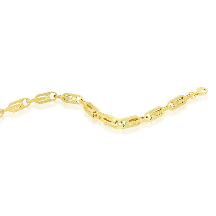 Classic Chain Bracelet In 14k Yellow Gold