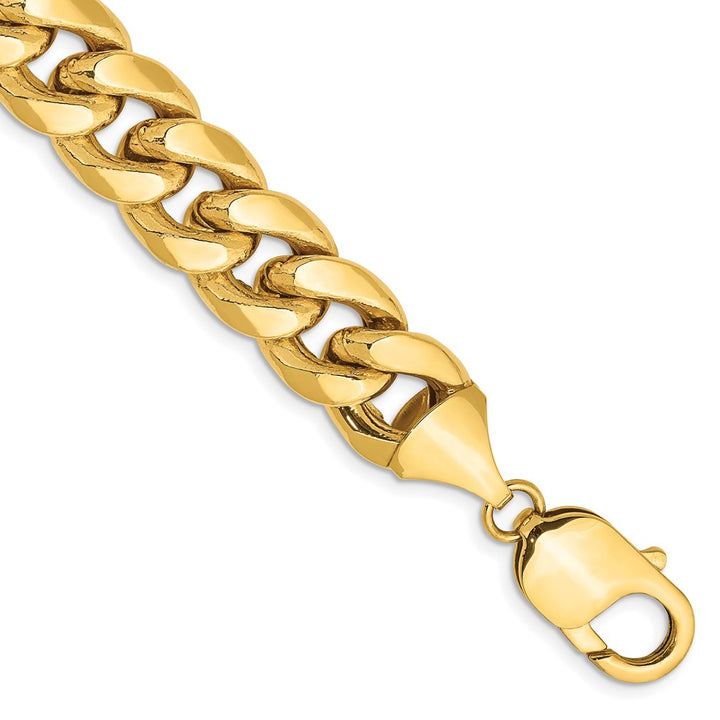 Cuban Chain Bracelet In 14k Yellow Gold