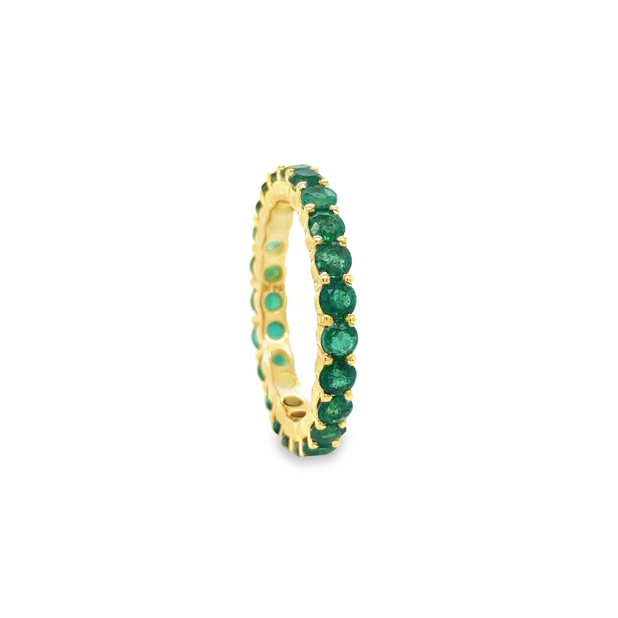 Anillo Esmeralda En Oro Amarillo De 14K, 2.31CT