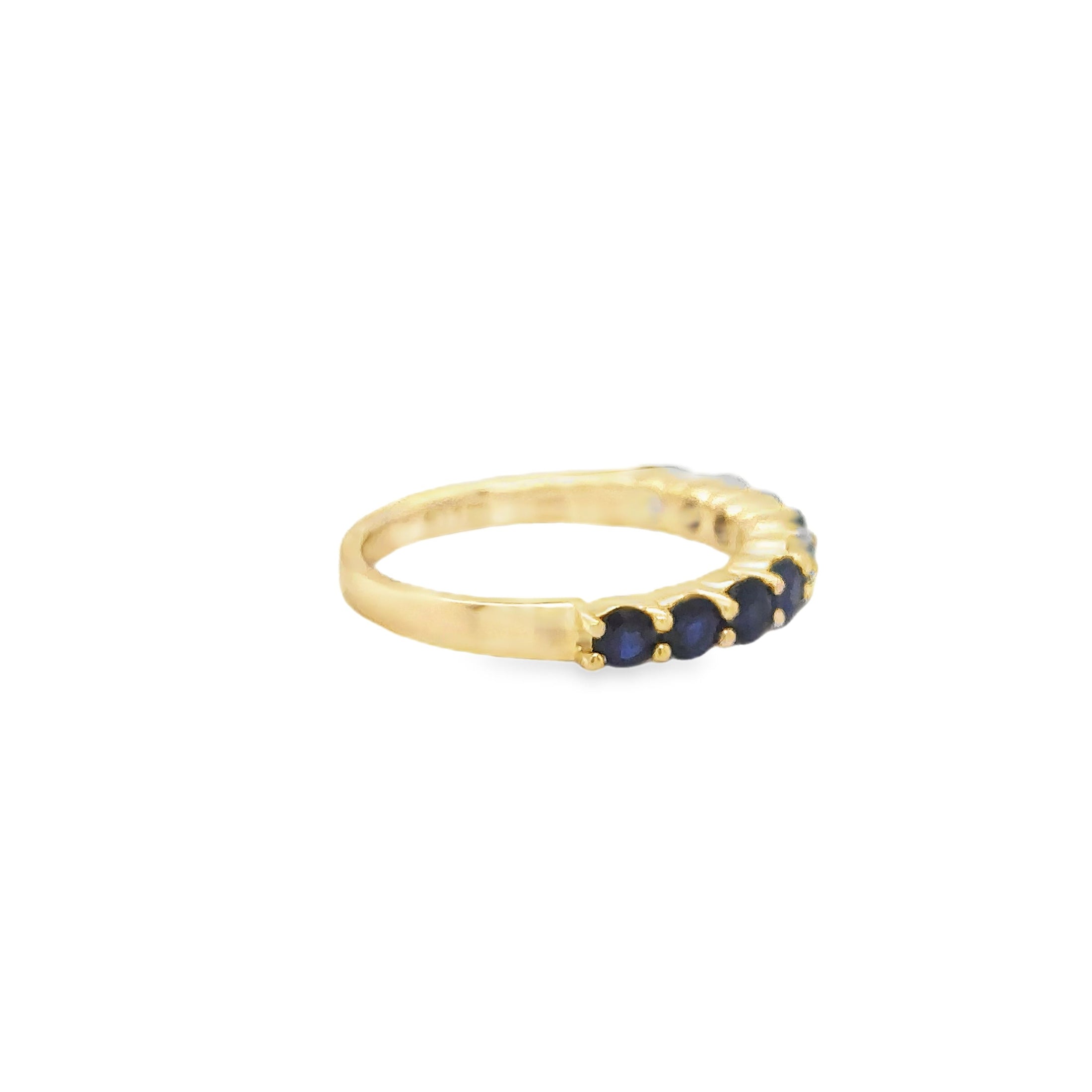 Anillo De Zafiro En Oro Amarillo De 14 K, 1.33CT